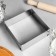 Baking form with sizes “square”, h -5 cm, 16x16 - 28x28 cm