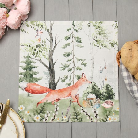 Set of napkins "Ethel" Forest Fairy Tale 40x40 cm 4 pcs.