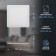 Luminous Era LED, IP20, 24W, 300x300 mm, 6500k, 1200lm, white color