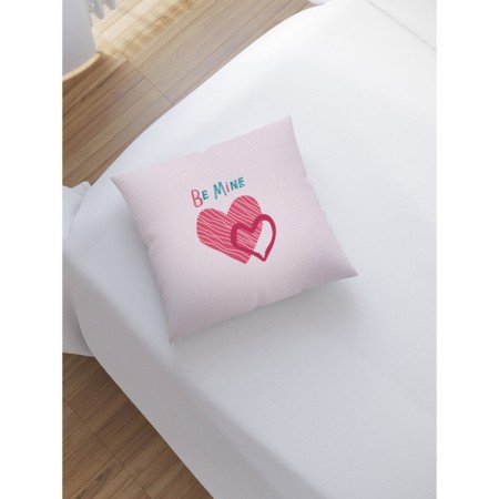 Decorative pillowcase "Be mine", on lightning, size 45x45 cm-1