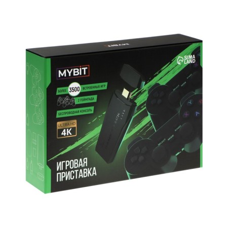 Game console Mybit Game-5, 8/16/32 Bits, 3500 Games, 4K HD, 32 GB, HDMI, Microsd, 2 joysticks, black-11