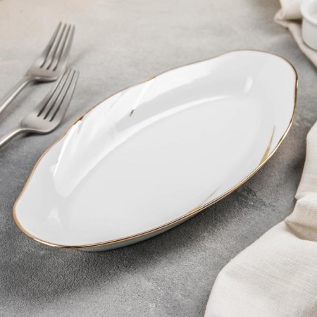 Porcelain herring "Bomond", 25 × 13 cm-1