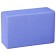 Sangh yoga block, 23 × 15 × 8 cm, purple color