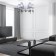 Suspension lamp 6x40W E14, size 70x70x100 cm