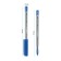 Ballpoint handle Schneider "Tops 505 m", 1.0 mm node, blue ink, transparent case