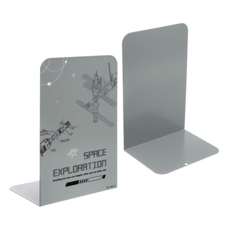 Book stands "Space Station", 2 pieces, gray
