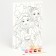 Picture on numbers for children "Dolls-Brush", 20 x 30 cm