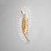 Bra "Wings" LED 24W 3000-6000K gold 50x20x15cm