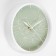Wall clock, D-20 cm, interior, "leaves", silent