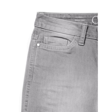 Women's jeans with high landing Conte Elegant, size XS, color Light Grey-4