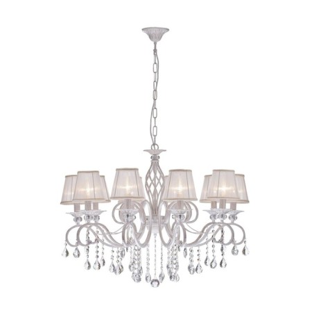 Maytoni ARM247-10-G, 10HE14, 40W, 85x85x124 cm, white color with gold