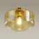 Binga chandelier, 1x60W E27, bronze color, IP20