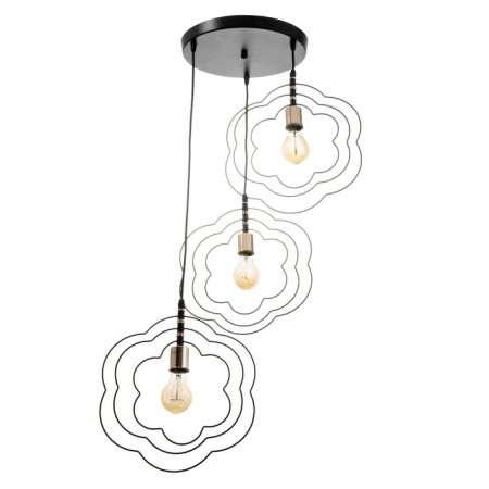 Bayerlux lamp "I entered" 3he27 40W black 50x50x100 cm