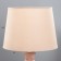 Board lamp "Mena" E14 40W White-beige 20x20x38 cm Risalux