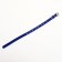 A collar with blunt spikes 38 x 1.5 cm, Osh 26-33, frost-resistant PU, blue