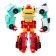 The set of robots "Megabot", transforms, collects from four robots