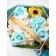 Three -level soapy composition turquoise