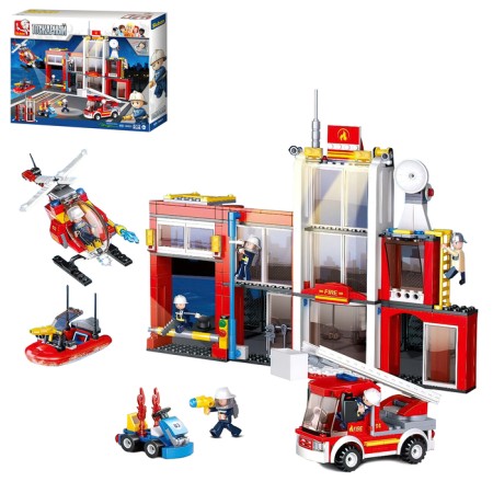 Designer "Fire Station", 612 parts