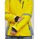 Ski jacket female winter, size 48, yellow color