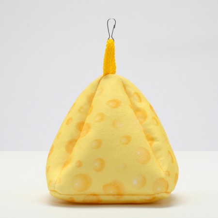 Suspended house-pyramid "cheese", 14 x 14 x 14 cm-3