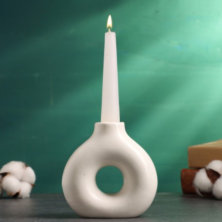 Summary "Meland" White gloss, 10x5x10cm