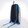 Sports' backpack on lightning, Textura, external pocket, beige color/blue
