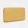 Women's wallet with lightning, yellow color