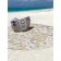 Pareo and beach rug "Tulips as a gift", d = 150 cm