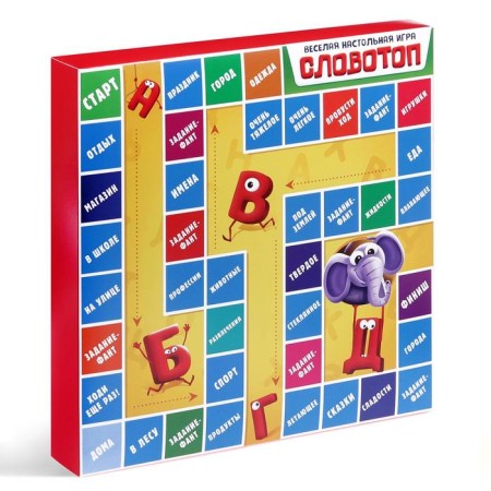 Board Game "Word -Top", 6+-9