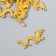 Souvenir Metal Suspension "Golden Dragon" 1.8x3.8 cm