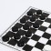 Board game 2 in 1: chess and checkers, plastic figures, cardboard 30 x 30 cm field