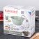 Pan, 3 l, d = 24 cm, h = 12.5 cm, glass cover, anti -stick coating, color light marble