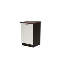 Wardrobe Paul Polina, 500x600x850, with 1 door, wenge/body/Douglas Dark