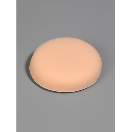 Sponge d/makeup Circle C hold D5cm in the layer case Latex white bag QF-3