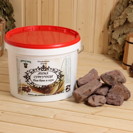 Bath Stone "Jasper Surgutny" Diluted, bucket 10kg-4
