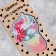 Wooden -carved “bouquet” envelope, 16.5 × 8 cm