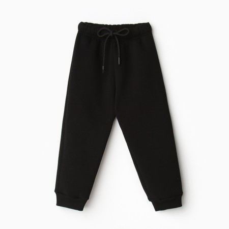 A set for a boy (sweatshirt, trousers), I was launched, the color is black/gray melange, height 80-3