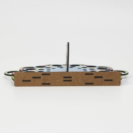 Organizer for the office, desktop "Peacock" 246x167x27 mm-6
