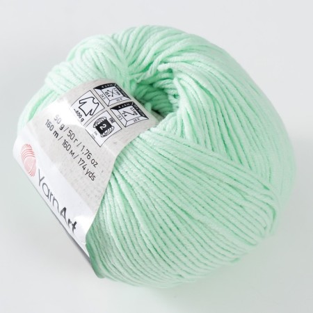 Yarn "jeans" 55% cotton, 45% acrylic 160m/50g (79 spring)-1