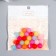 Beads for creativity plastic "Balls Color" matte set 20 grams d = 1.2 cm