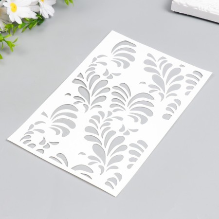 Plastic "pattern" 24x16 cm stencil-1