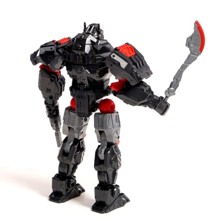 Gorilla robot, with metal elements, is transformed-3
