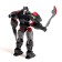 Gorilla robot, with metal elements, is transformed