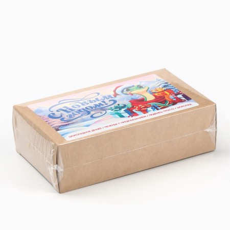 Minihiftbox "Happy New Year": dragees, cookies, lollipop, chocolate-7