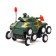 Tank-cross-cutting machine, triple wheel, lighting effects, works from batteries