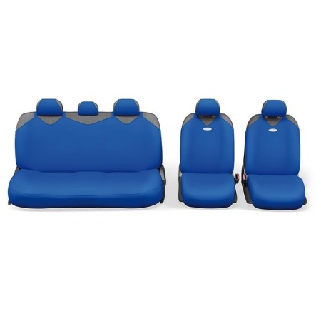 Autoprofi R-1 Sport Plus R-902P BL, closed seat, polyester, 9 objects, blue color blue-1