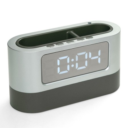 Clock - electronic organizer with an alarm clock, desktop, with a calendar, stopwatch, 3AAA-1