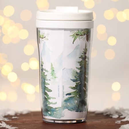 Thermostatic with the insert "Winter Forest", 250 ml-2