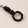 Handles for a bag, 2 pcs, waxed cord, 46 ± 1 × 4.5 cm, black color