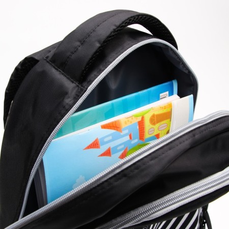 School backpack with an ergonomic back, 44x34x15 cm, Mickey Mouse-6